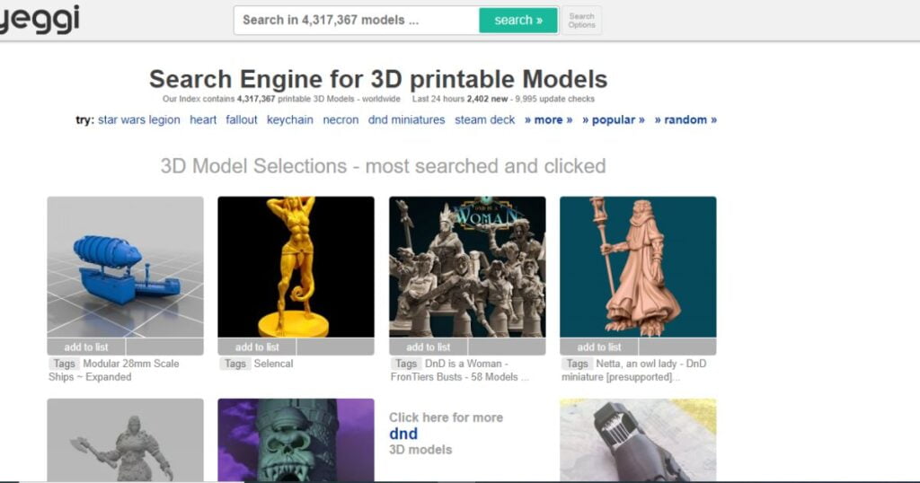 10 Websites To Download Free STL 3D Printer Files - ElectroInsight